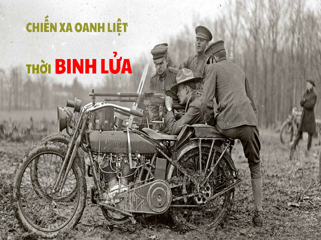 “Chiến xa hai bánh” oanh liệt thời binh lửa của quân đội Mỹ