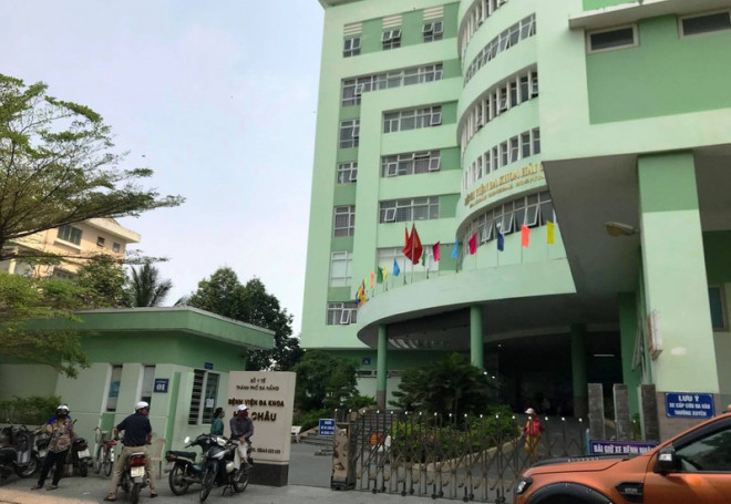 Nơi cách ly tại Trung tâm Y tế quận Hải Châu (thành phố Đà Nẵng). (Ảnh: PLO)