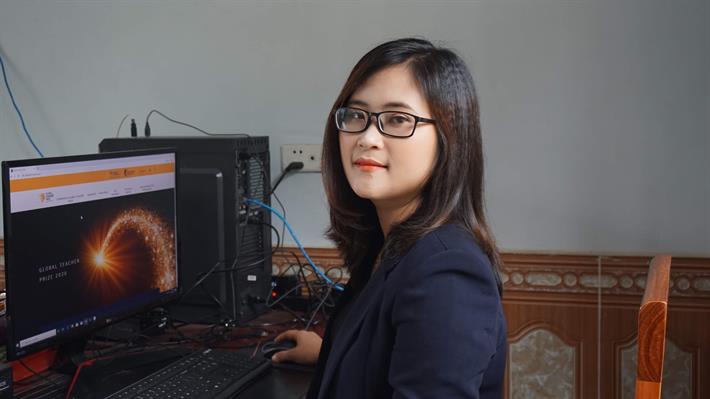 Cô giáo Hà Ánh Phượng là một trong 50 giáo viên toàn cầu xuất sắc nhất năm 2020 do tổ chức giáo dục Varkey Foundation công bố.