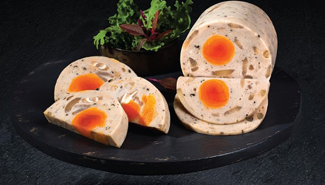 Ăn sáng đổi vị cùng chả bì trứng muối