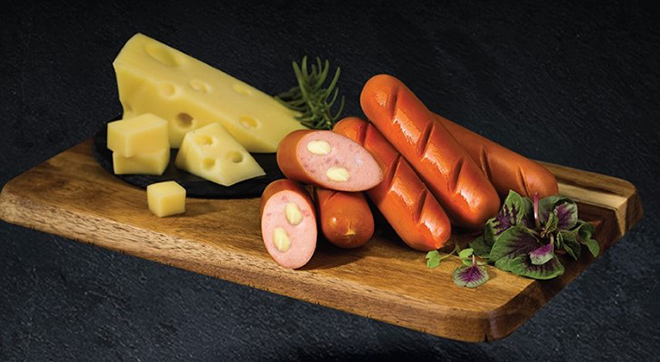 Tiện lợi chế biến, tiết kiệm thời gian có xúc xích phô mai