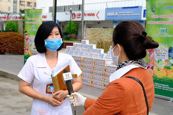 Chương trình nhận được sự đánh giá cao của mọi người trong nỗ lực tất cả chung tay chống lại dịch bệnh Covid-19.