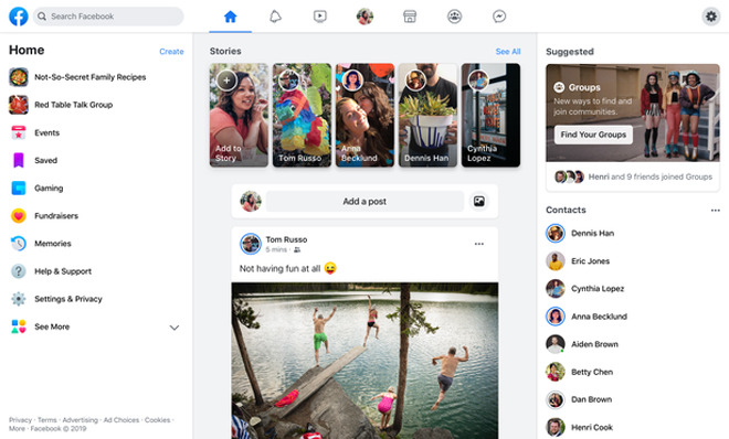 HOT: Facebook tung giao diện Dark Mode mới cho trình duyệt web - 2