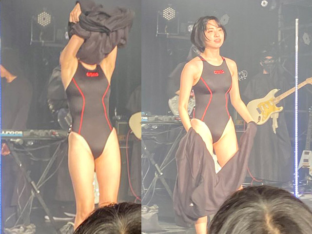 Thời trang - Màn thay đồ hớ hênh trên sân khấu của ca sĩ Nhật: Trang phục dùng sai chỗ