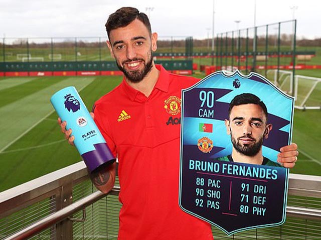 Bóng đá - Fernandes vừa về MU đã hay nhất Ngoại hạng Anh, sánh vai nhiều huyền thoại