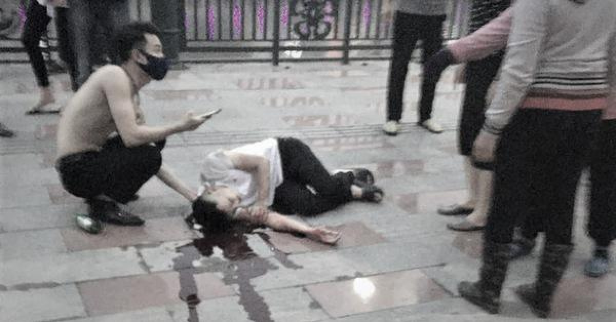 Pháp luật - Một thanh niên bị chém gục trên phố đi bộ ở Hải Phòng