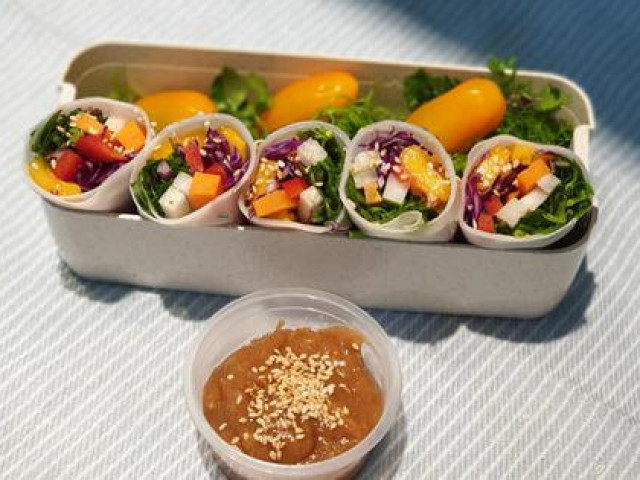 Ẩm thực - Hộp cơm trưa chay truyền cảm hứng của cô gái Hà Nội