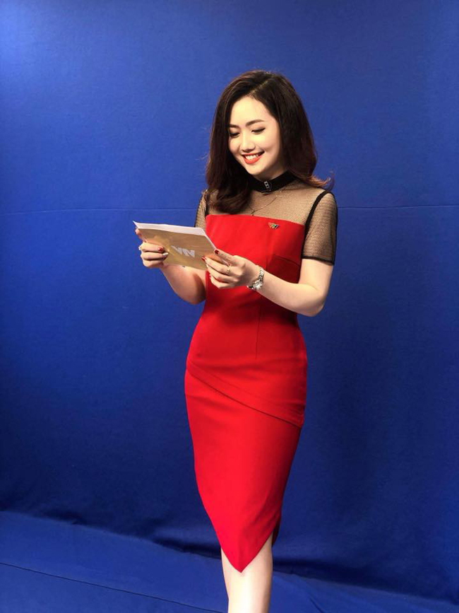 Dương Huyền là nữ biên tập viên, MC thời tiết của đài truyền hình VTV.