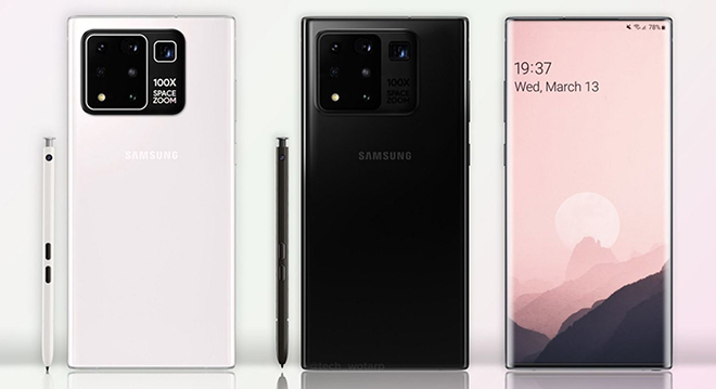 Ngất ngây ý tưởng Galaxy Note20 Ultra với camera penta - 1