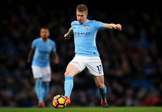 Kevin de Bruyne là cầu thủ tạo ra nhiều cơ hội nhất trong 5 giải VĐQG hàng đầu châu Âu