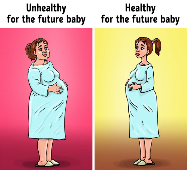 Khoa học chỉ ra mẹ tăng cân quá nhiều khi mang thai ảnh hưởng đến trí não sau này của trẻ - 5