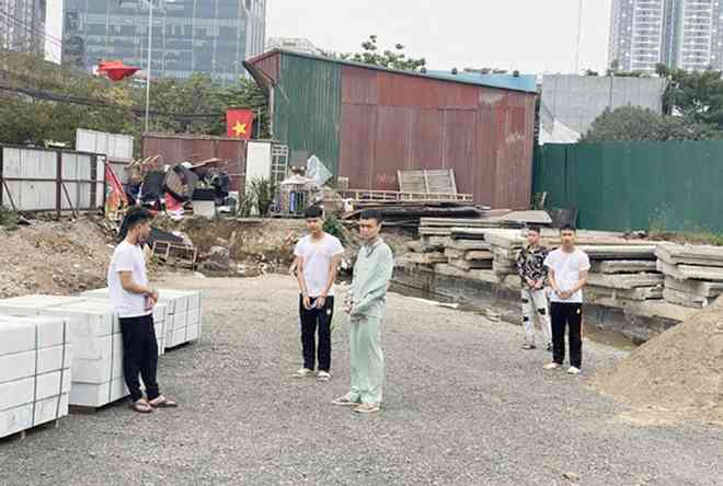 Hiện trường vụ dàn cảnh cướp tài sản của ông Nguyễn Văn Đ.