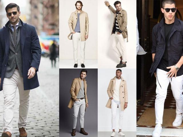 Cách mặc jean trắng nam tính và sành điệu