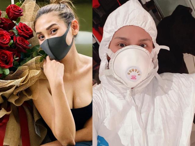 Giải trí - Ở khu cách ly tập trung, siêu mẫu Việt gây "sốt" vì khoe vòng 1 nóng bỏng