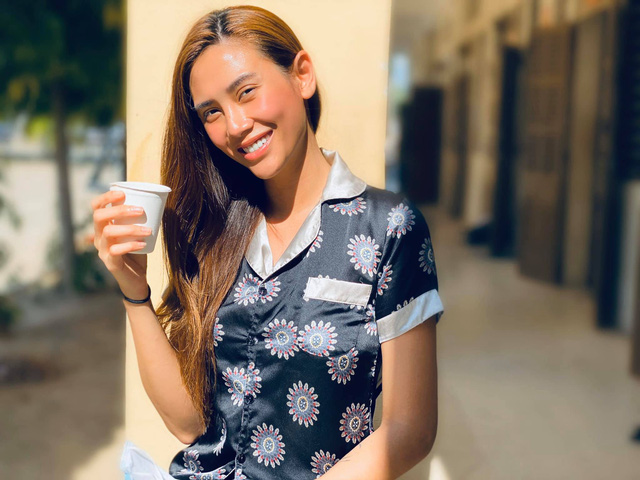 Võ Hoàng Yến liên tục đăng ảnh cuộc sống hằng ngày nơi khu cách ly.