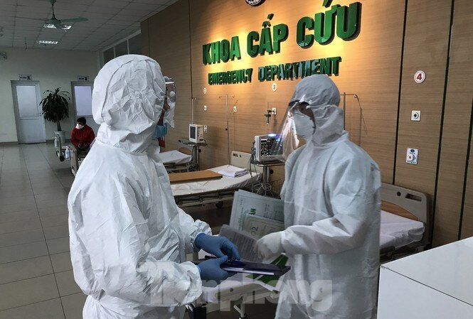 Việt Nam hiện ghi nhận 134 ca nhiễm Covid-19. (Ảnh: Nơi tiếp nhận bệnh nhân&nbsp;nhiễm Covid-19 tại Việt Nam).