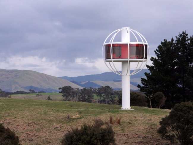 Một số người thích tạo ra các khu bảo tồn của riêng họ, như Skysphere ở New Zealand. Không phải ai cũng dám ở ngôi nhà giống chiếc kẹo mút này.