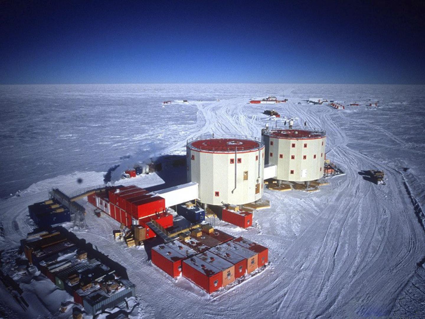 Trạm khoa học Concordia, Nam Cực (ảnh: ABC News)