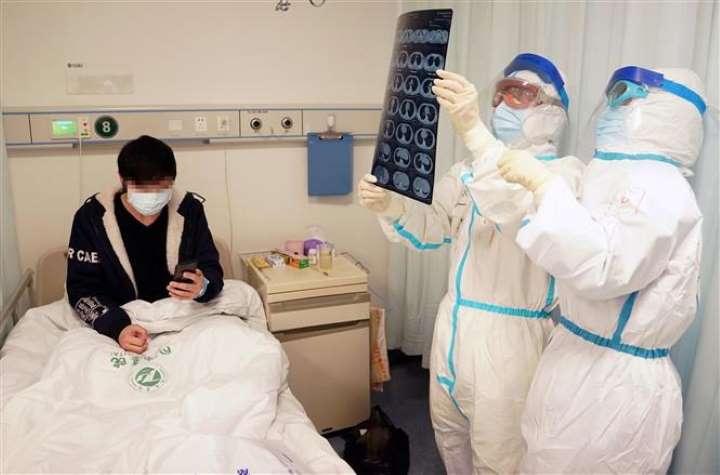 &nbsp;Một trường hợp nhiễm Covid-19 đang được điều trị tại bệnh viện. (Ảnh minh họa)&nbsp;