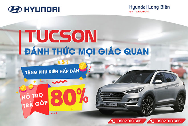 Hyundai Long Biên: Ưu đãi lớn khi mua Hyundai Tucson 2019 - 1