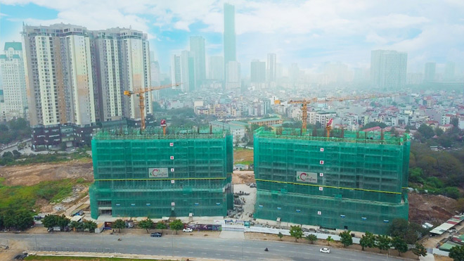 Tiến độ xây dựng dự án The Matrix One