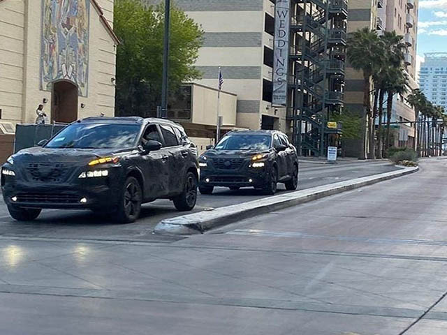 Nissan X-Trail thế hệ mới xuất hiện trên phố Las Vegas, nhiều thay đổi đáng chú ý