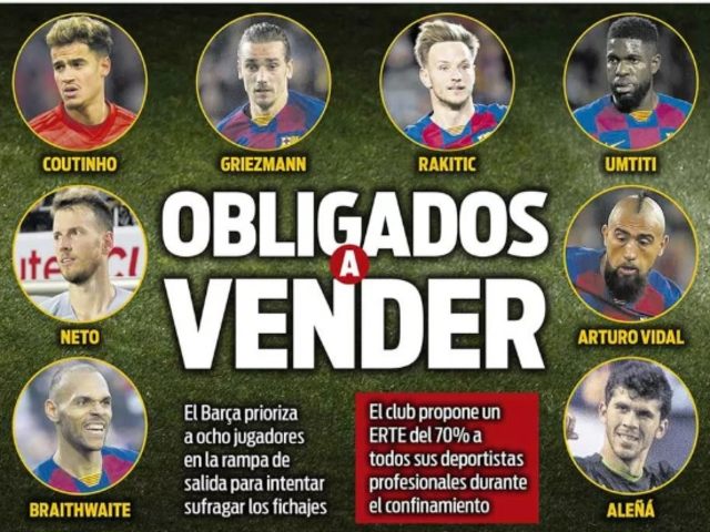 Bóng đá - Barca "méo mặt" vì Covid-19: Cú sốc trảm 8 SAO bù lương Messi