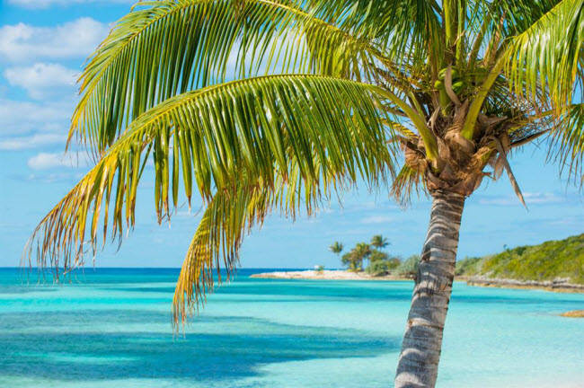 Bahamas: Với hàng trăm km bờ biển, các hòn đảo hoang, rạn san hô, các thị trấn cổ và cảng cá sầm uất, Bahamas là điểm nghỉ dưỡng lý tưởng ở vùng Caribbe. Bằng chứng là quốc gia này đón 1,5 triệu du khách mỗi năm, trong khi dân số chỉ gần 400.000 người.
