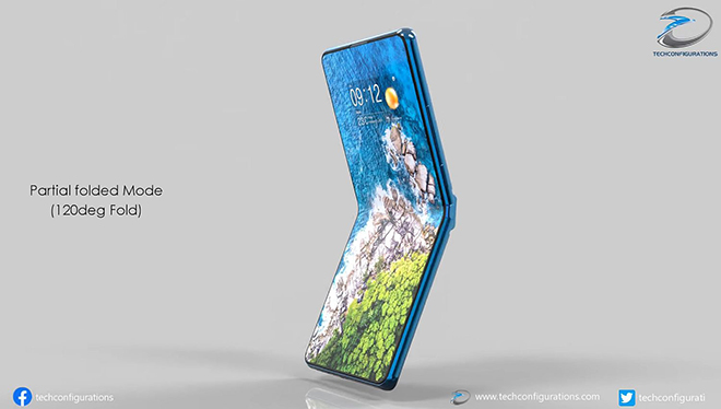 Xiaomi sắp thách thức Galaxy Fold với Mi Alpha Flip - 4