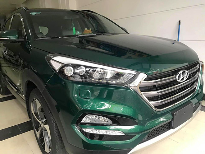 Hyundai Tucson màu xanh lục bảo rao bán 820 triệu tại Việt Nam - 2