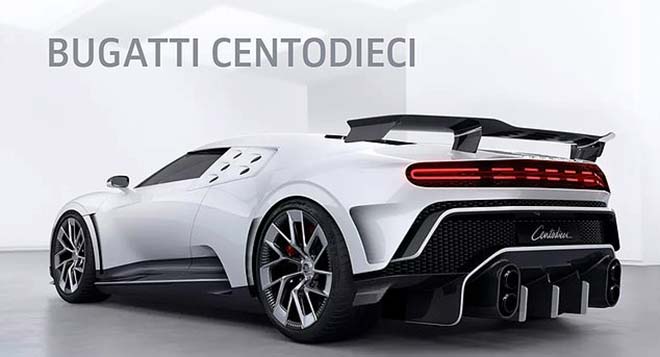 Chiếc Bugatti Centodieci chỉ có 10 xe, và một trong số đó đã thuộc về Ronaldo