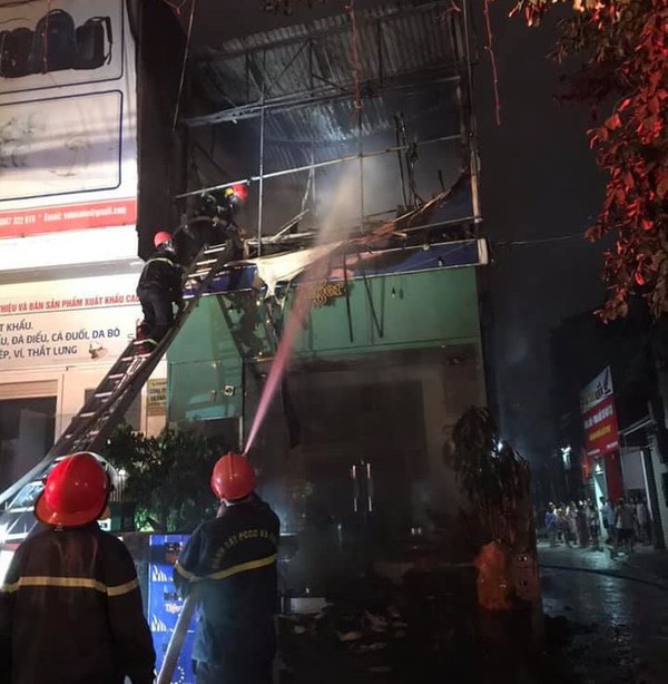 Hiện trường vụ cháy