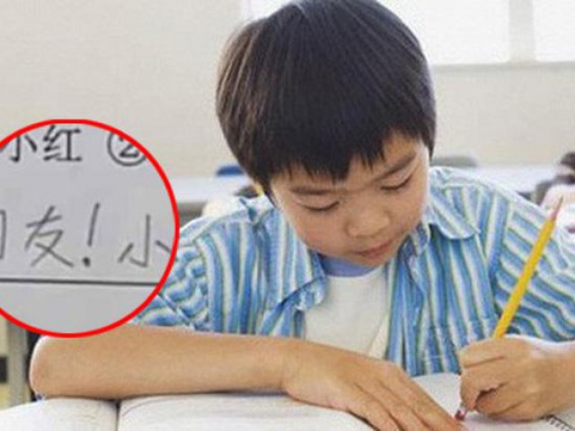 Bạn trẻ - Cuộc sống - Thầy yêu cầu sắp xếp các từ thành câu có nghĩa, cậu bé viết câu "thả thính" có 1-0-2