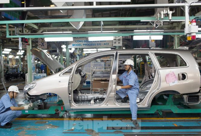 Do ảnh hưởng của dịch COVID-19, Toyota Việt Nam đã tạm ngừng sản xuất từ ngày 30/3