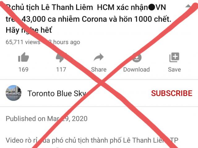 Tin tức trong ngày - Bác bỏ thông tin “TP.HCM có 1.000 người tử vong vì dịch Covid-19”