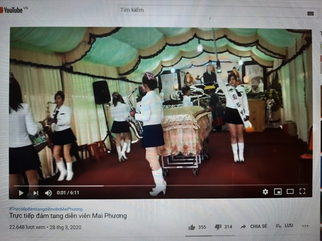 YouTube tràn ngập video giả livestream đám tang Mai Phương: Nghệ sĩ vô cùng phẫn nộ - 4