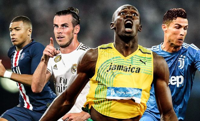 Ronaldo, Mbappe, Bale là 3 cầu thủ được huyền thoại điền kinh Usain Bolt đánh giá cao về tốc độ...