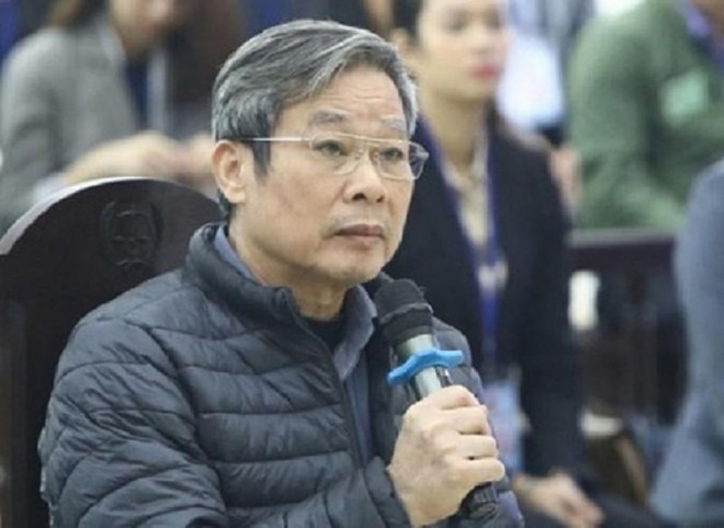 Ông Nguyễn Bắc Son tại phiên toà sơ thẩm hồi tháng 12-2019. Ảnh: PLO
