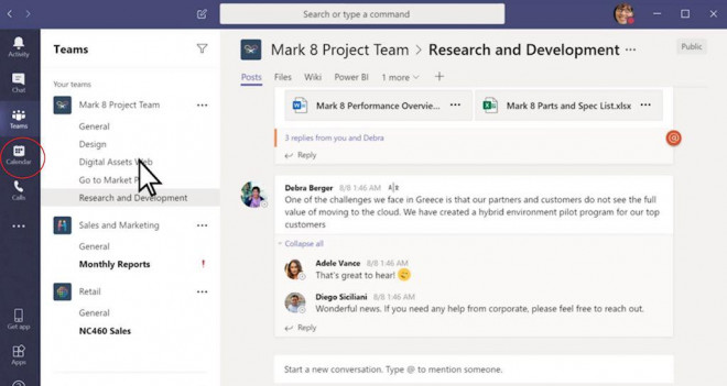 Hướng dẫn sử dụng Microsoft Teams xếp lịch họp trực tuyến - 1