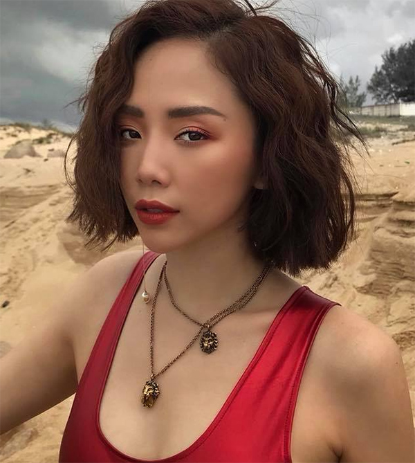 25 kiểu tóc xoăn sóng ngắn, lơi, nước đẹp nhất 2021 phù hợp với mọi cô gái - 13