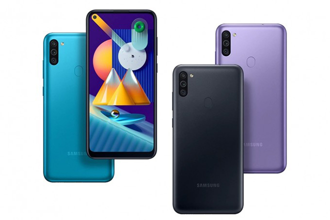 Galaxy M11 ra mắt giá cực rẻ, pin cực trâu - 1