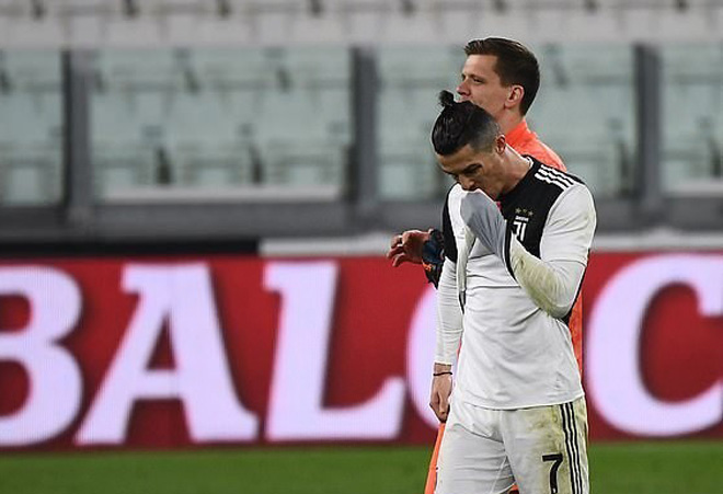 Ronaldo cùng các đồng đội vẫn chưa rõ tương lai của Serie A 2019/20