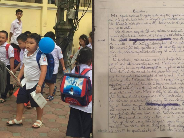 Bạn trẻ - Cuộc sống - Cười lăn lộn với bài Văn tả mẹ “không thể chân thực hơn” của con trai Xuân Bắc