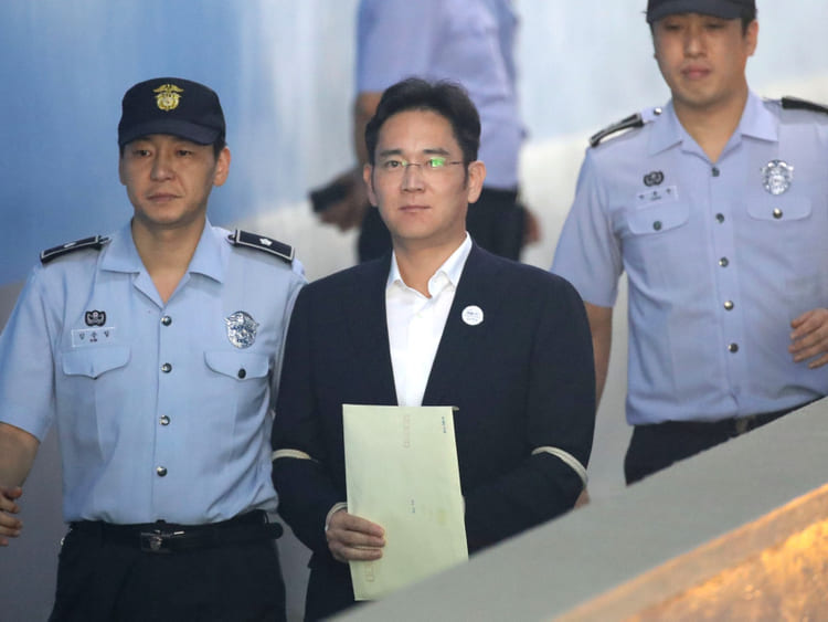 Thái tử của tập đoàn Samsung Jay Y. Lee (Nguồn: Bloomberg)
