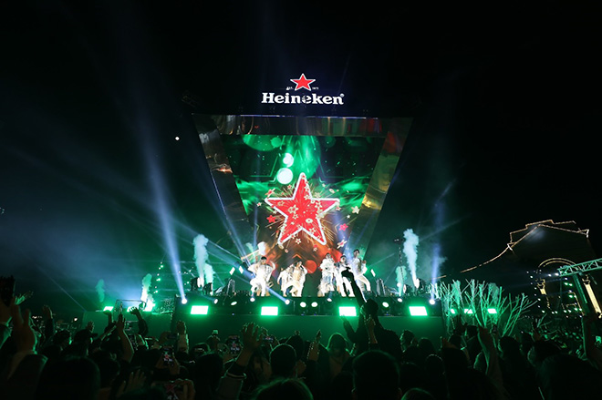 Trải nghiệm đẳng cấp tại sự kiện Heineken Countdown 2021 - 2
