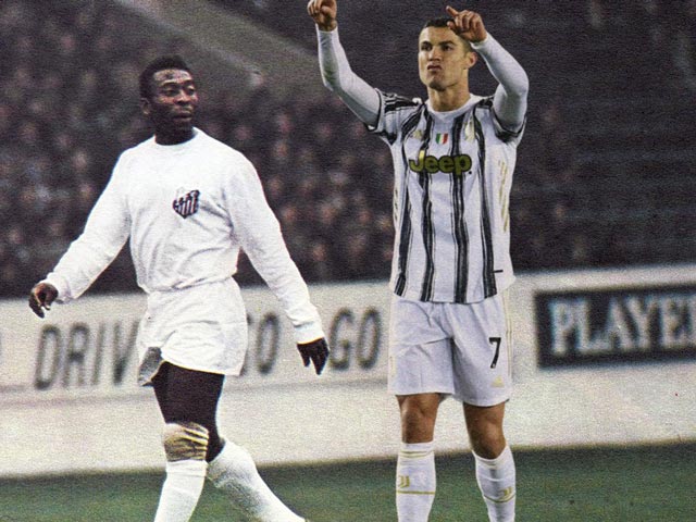 Bóng đá - Ronaldo rực sáng ngày khai màn 2021: Chính thức vượt mặt "Vua bóng đá" Pele