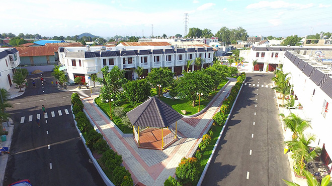 Dự án nhà phố thương mại Champaca Garden Dĩ An