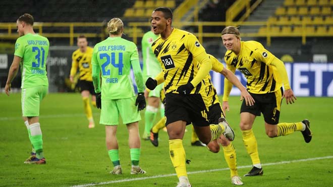 Video Dortmund - Wolfsburg: Ngôi sao Sancho định đoạt, quyết đua vô địch - 1