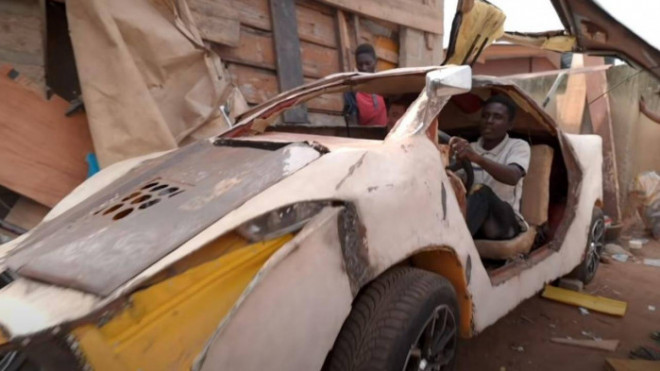 Giấc mơ xe hơi 200 USD của thiếu niên nghèo Ghana - 9