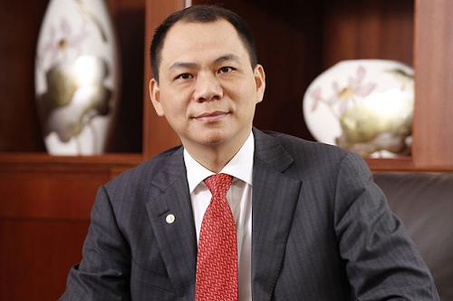 Chủ tịch Vingroup Phạm Nhật Vượng đứng đầu danh sách tỷ phú Việt.